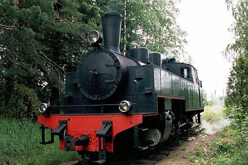 A photo of a steam Locomotive